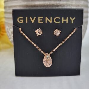Givenchy necklace and earring set, New with tags